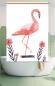 Preview: Extartiqe Duschrollo Flamingo moderner Rollo Duschvorhang